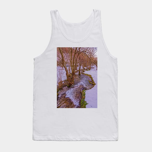 Calc-sinter or Travertine terraces, Gutenberg, South Germany Tank Top by mbangert